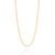 cordao rommanel folheado a ouro fio grumet elo - 530312 - comprar online