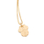 pingente rommanel folheado a ouro rosto da minnie - 542747 - comprar online
