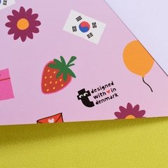 cartão korea lovers | COISAS DA DIXIE - Amo Muito