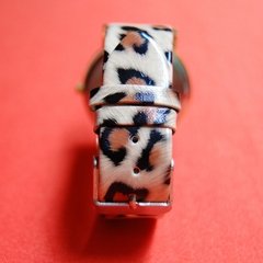 relógio gato animal print | COISAS DA DIXIE na internet