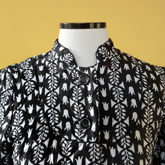 Casaco estampado matelassê - comprar online