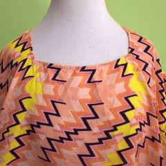 blusa ampla geométrica | FARM - comprar online