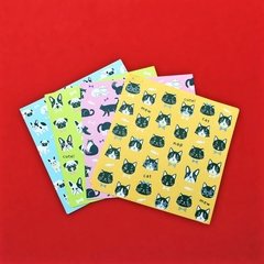 kit origami cães e gatos | COISAS DA DIXIE