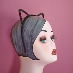 Tiara de gatinho pelúcia| COISAS DA DIXIE na internet
