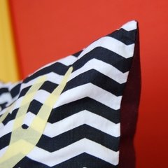almofada cervo e chevron | COISAS DA DIXIE na internet