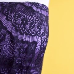 vestido de festa com tule e renda | SOLEZIA - Amo Muito