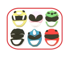 kit cortador power rangers  + raio - 5,5CM