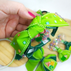 Kit Escolar 10 peças - Lacinhos da Nina