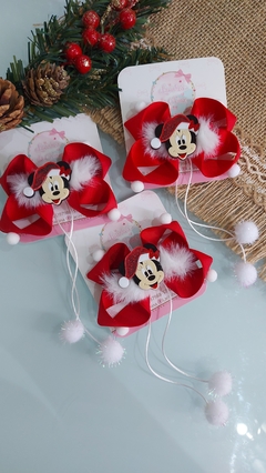 Laço Minnie Natalina - comprar online