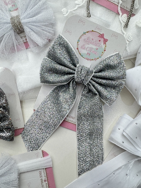 Laço pontas Glitter