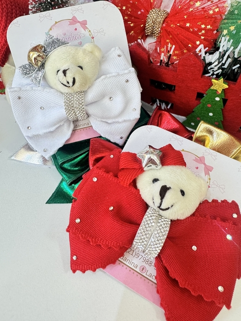 Laço Ursinha Natalina