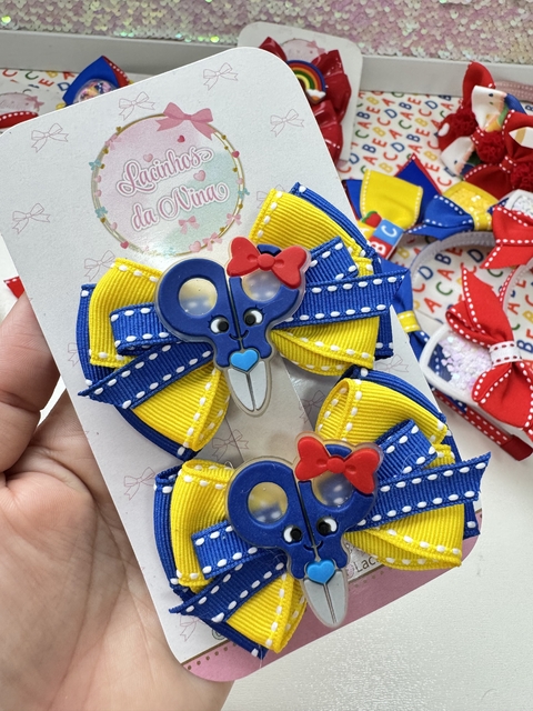 Parzinho Tesoura Escolar