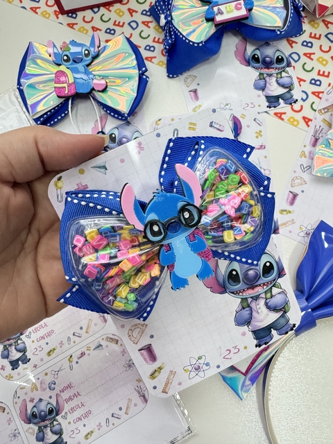 Laço Stitch Escolar