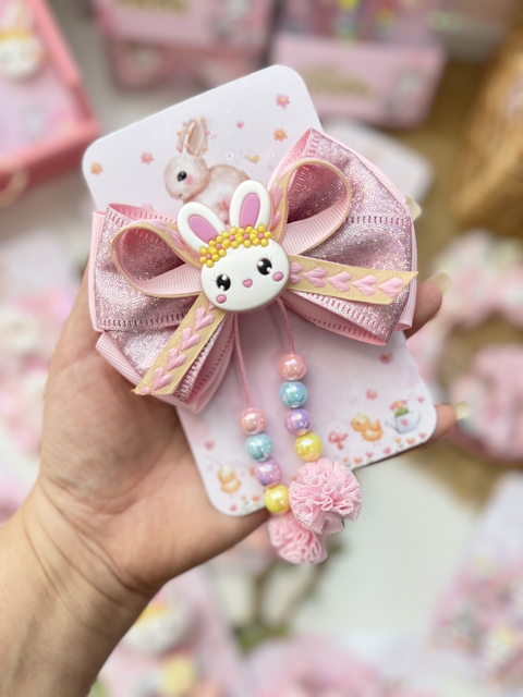 Laço Coelhinha com Penduricalho