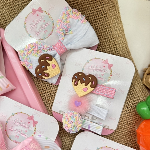 Laço ou Clips Wafer Love