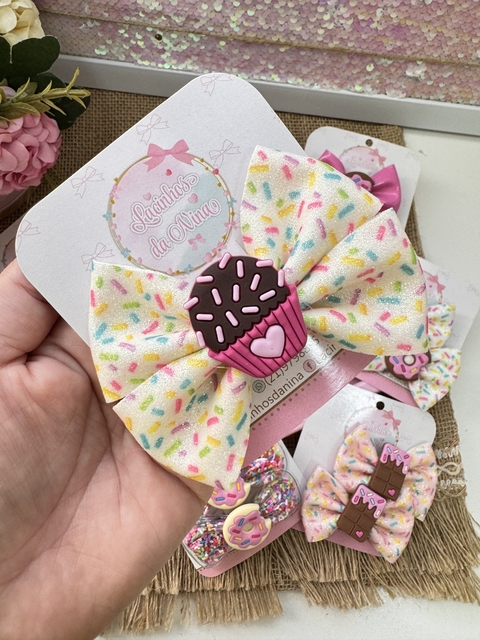 Laço Granulado Glitter