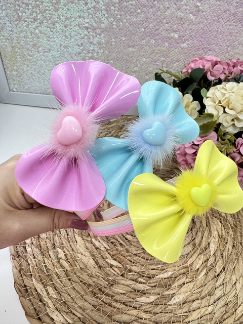 Tiara Verniz Coração