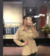 Trench Coat Jeans Camel Bebela