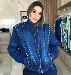 Jaqueta Jeans Oversized Bebela - comprar online