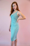 Vestido Midi Verde Lily Belle