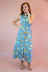 Vestido Estampado com Gola Presage