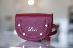 Bolsa de couro Lumy By Paris