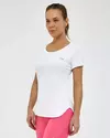 T-SHIRT branca SKIN FIT RECCORPUS