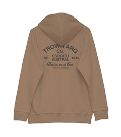 FullZip Trown Logo Tostado - comprar online