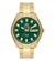 Relógio Orient Masculino Automático Dourado Fundo Verde 469GP076F E1KX