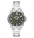 Relógio Orient Feminino Prata Fundo Verde FBSS1154 E2SX