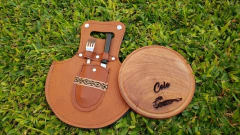 Set de asado - Tabla individual y cubiertos - comprar online