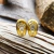 BRINCO EM OURO FOSCO E BRILHANTE - loja online