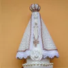 Nossa Senhora Aparecida perolada 23 cm