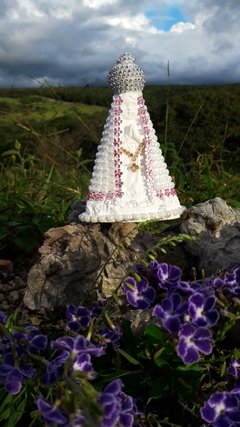 NOSSA SENHORA APARECIDA BABY PEROLADA 15 CM