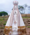 NOSSA SENHORA APARECIDA PEROLADA 23 CM