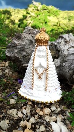 NOSSA SENHORA APARECIDA BABY PEROLADA 15 CM - comprar online
