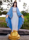 NOSSA SENHORA DAS GRAÇAS PEROLADA 30 CM