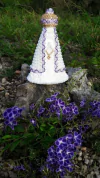 NOSSA SENHORA APARECIDA BABY PEROLADA 15 CM