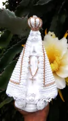 NOSSA SENHORA APARECIDA PEROLADA 23 CM