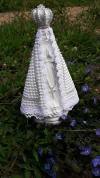 NOSSA SENHORA APARECIDA PEROLADA 23 CM