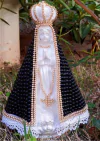 NOSSA SENHORA APARECIDA PEROLADA 23 CM