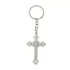 Chaveiro Crucifixo de São Bento - Níquel