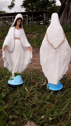 NOSSA SENHORA DAS GRAÇAS PEROLADA 30 CM - comprar online