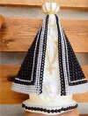 NOSSA SENHORA APARECIDA PEROLADA 23 CM