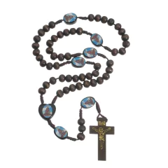 Terço Nossa Senhora Aparecida com entremeio - MÃE RAINHA ARTIGOS RELIGIOSOS