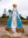 NOSSA SENHORA APARECIDA PEROLADA 23 CM
