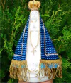 NOSSA SENHORA APARECIDA PEROLADA 23 CM