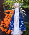 NOSSA SENHORA APARECIDA PEROLADA 23 CM