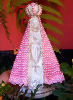 NOSSA SENHORA APARECIDA PEROLADA 23 CM