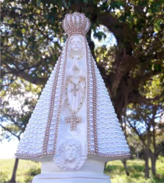NOSSA SENHORA APARECIDA PEROLADA 23 CM - comprar online
